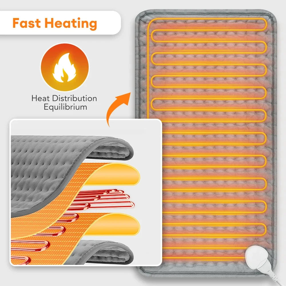 USB Electric Heating Pad – 9-Level Adjustable Thermal Mat with Timer for Pets & Personal Warmth