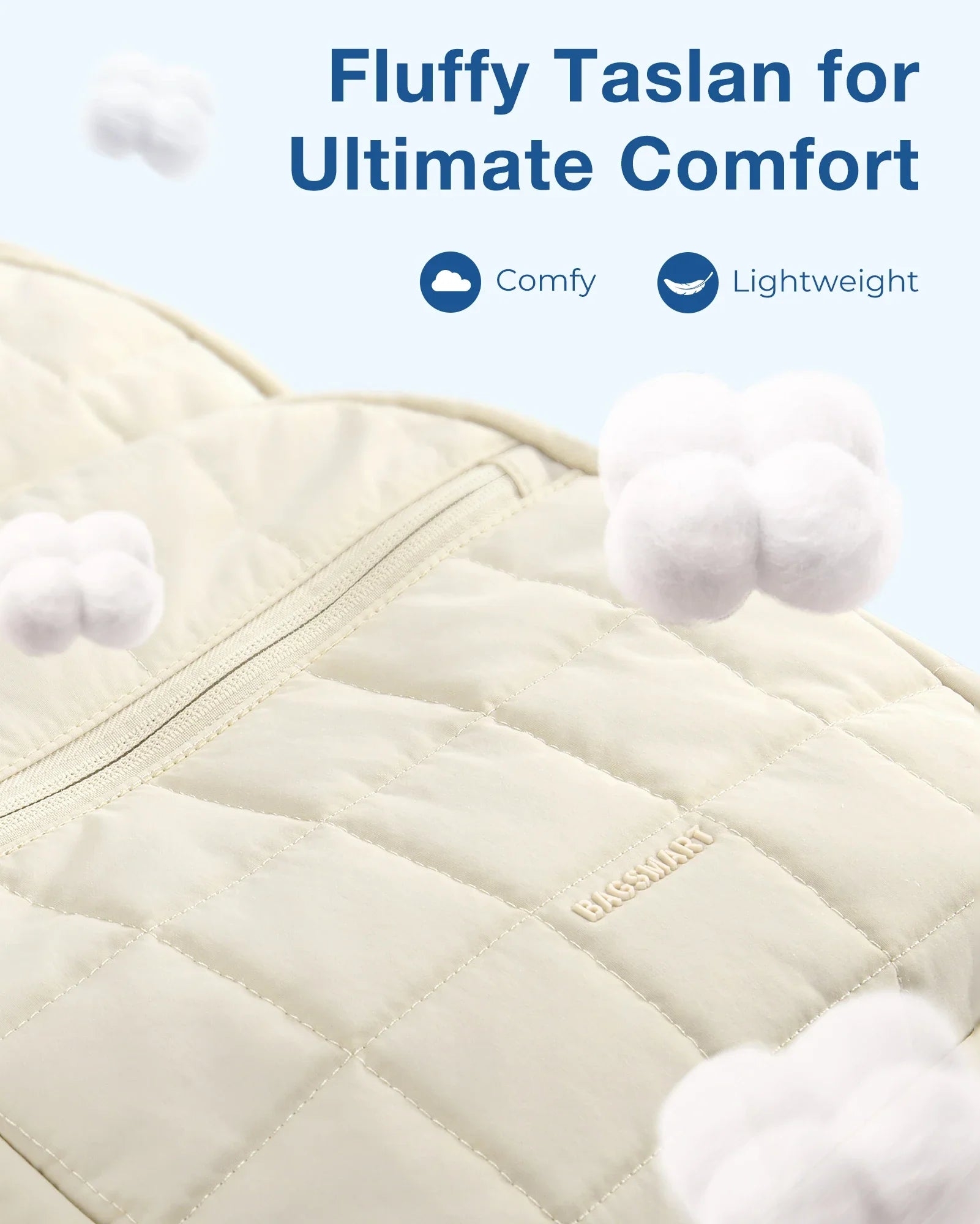 Waterproof Laptop Backpack Beige