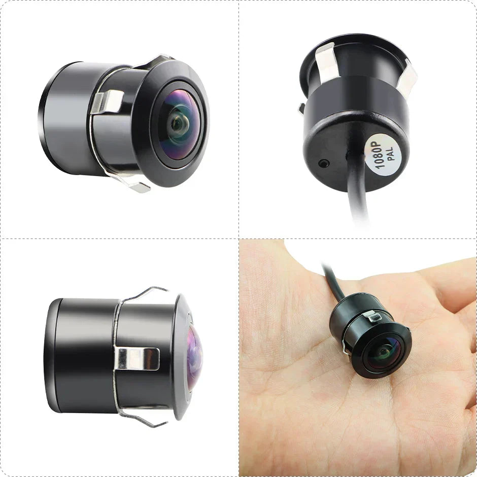 AHD1080P Universal Car Backup Camera Full HD Night Vision Black