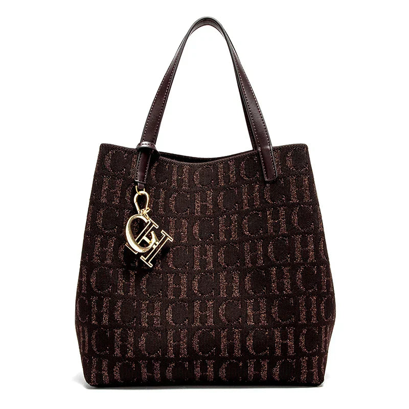 Ladies Canvas Shoulder Tote Bag Crossbody