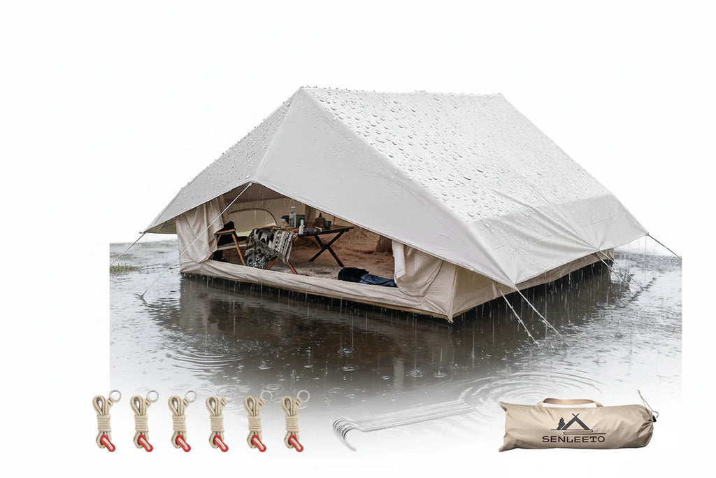 10×13FT Rainfly Tarp – Waterproof Ultralight Camping Shelter for 6–8 Person