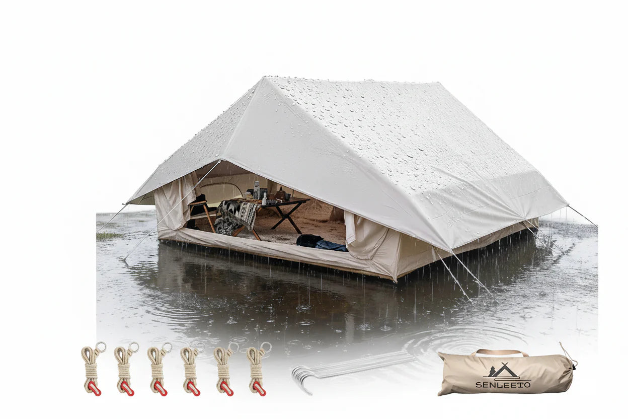 10×13FT Rainfly Tarp – Waterproof Ultralight Camping Shelter for 6–8 Person