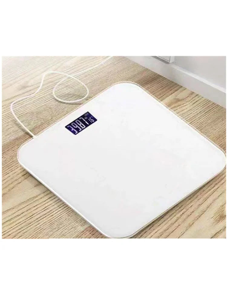 USB Charging Electronic Body Scale White