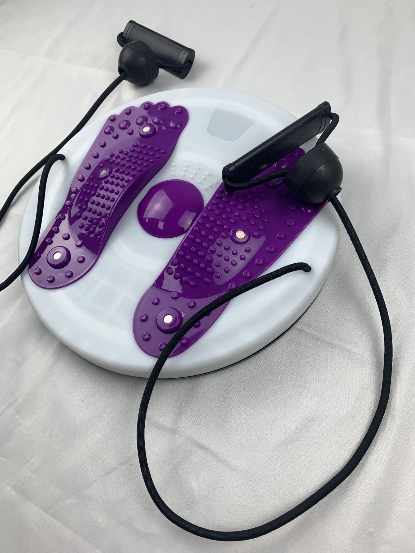 Portable Magnetic Waist Twisting Disc with Foot Massage