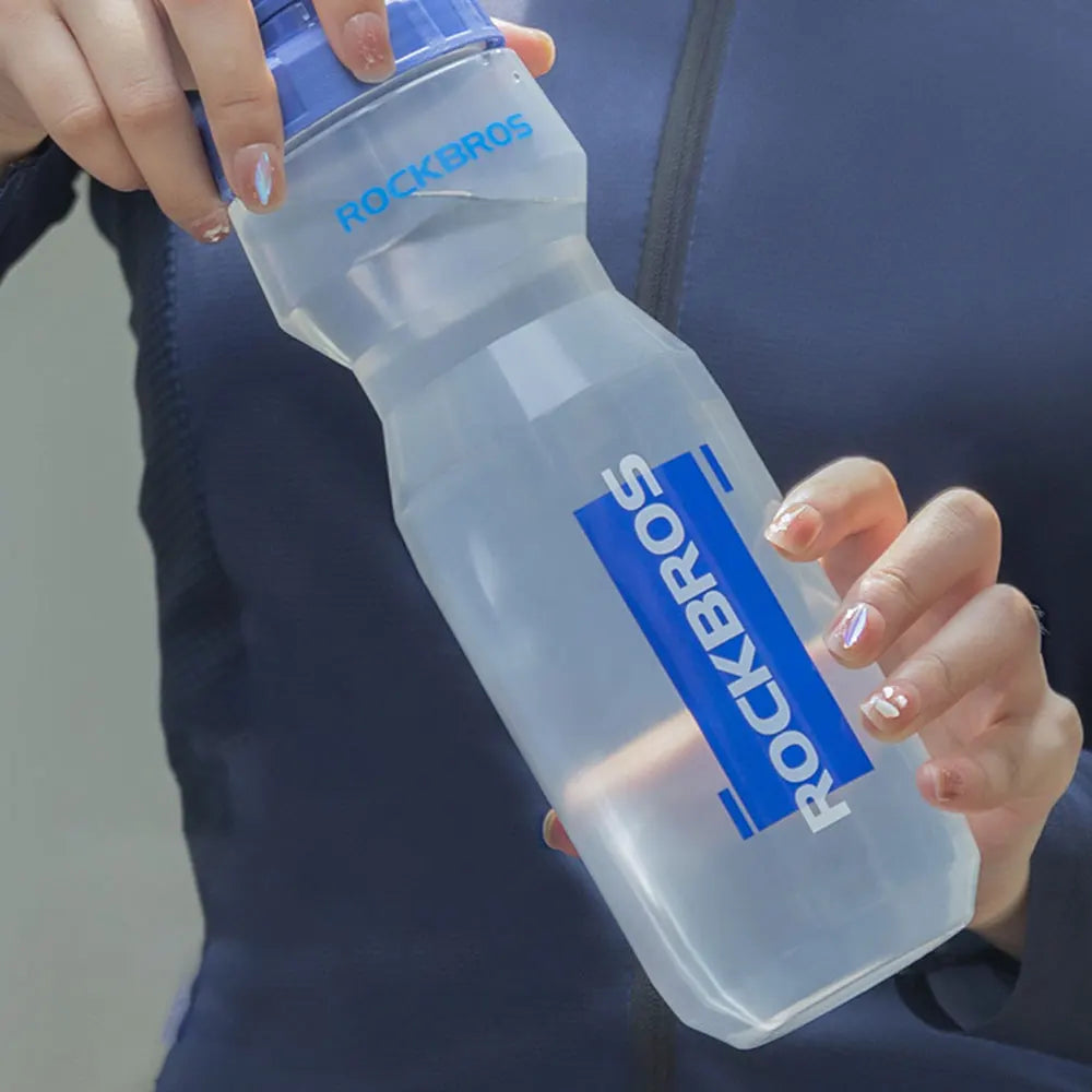 750ml Water Bottle with Holder Blue