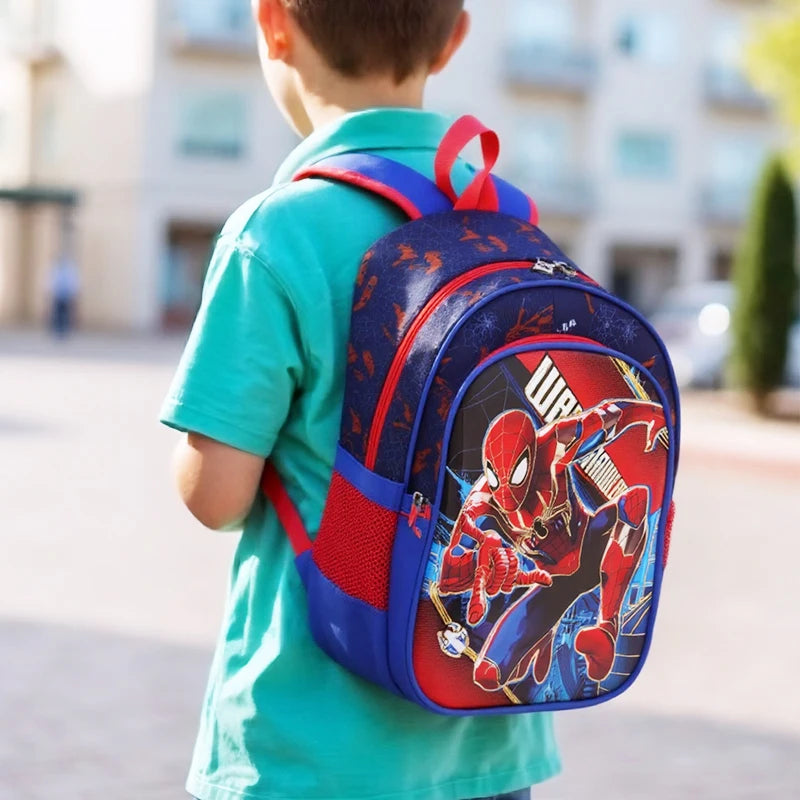 Spider-Man Kids Backpack Large Capacity School Bag