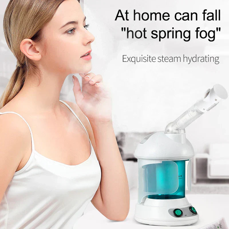 Portable Facial Steamer- Face Mist Spray, Professional Ionic Technology(UK PLUG)