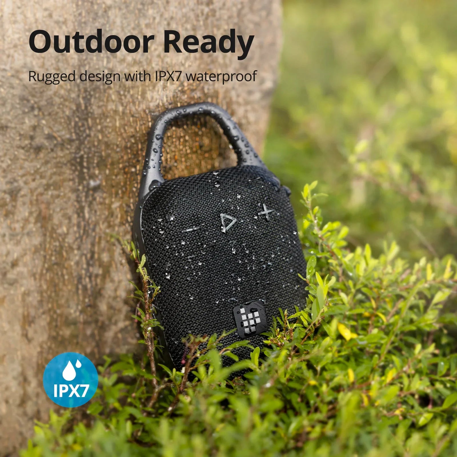 Bluetooth Speaker Deep Bass Black