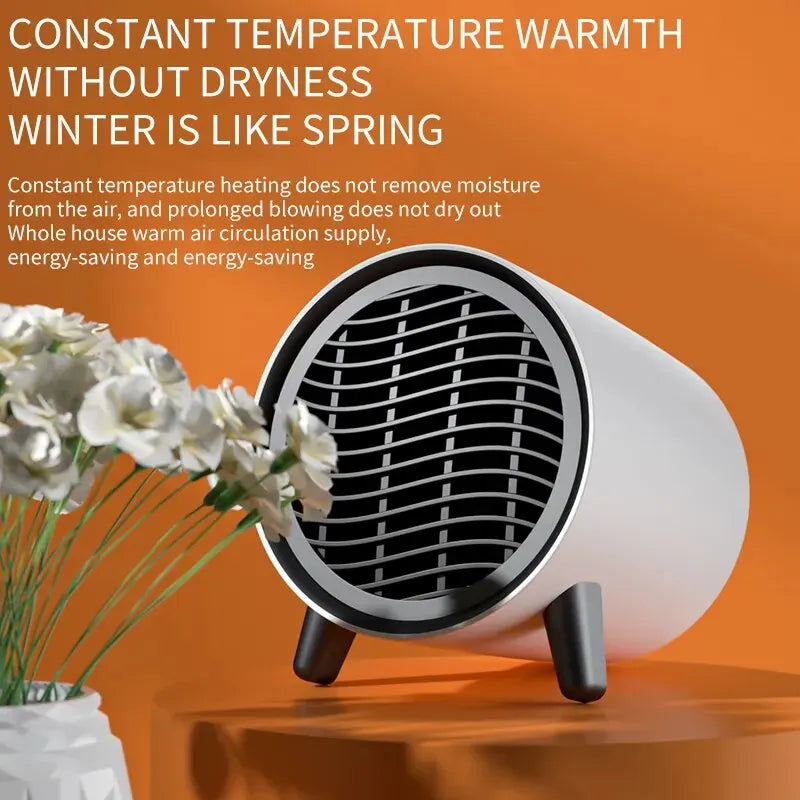 Mini Desktop Heater Quick Warm Creative Design