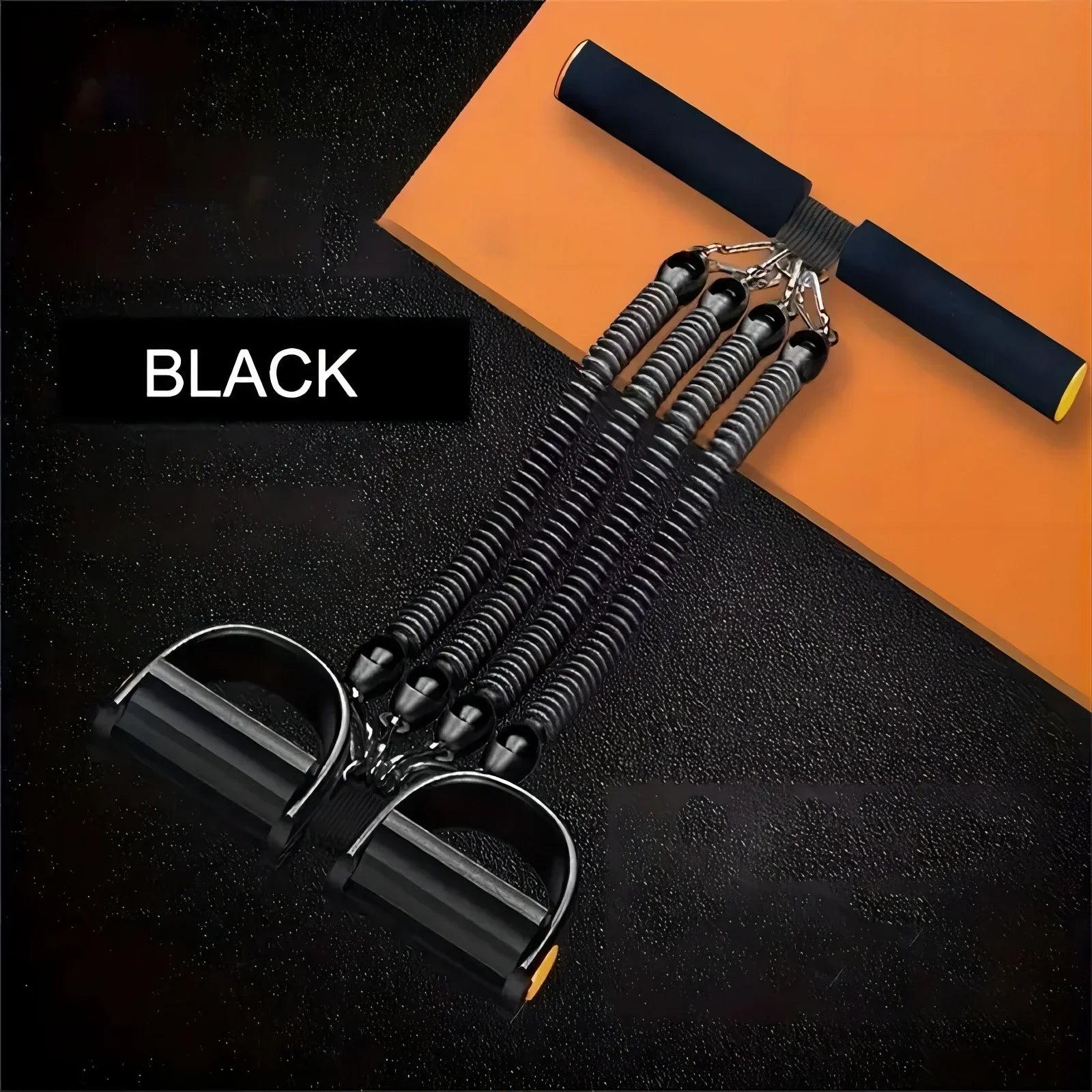 Pedal Tension Rope Puller Black