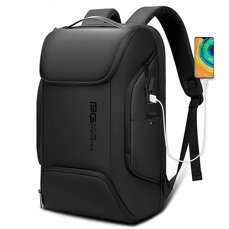 Business Smart Laptop Backpack Black