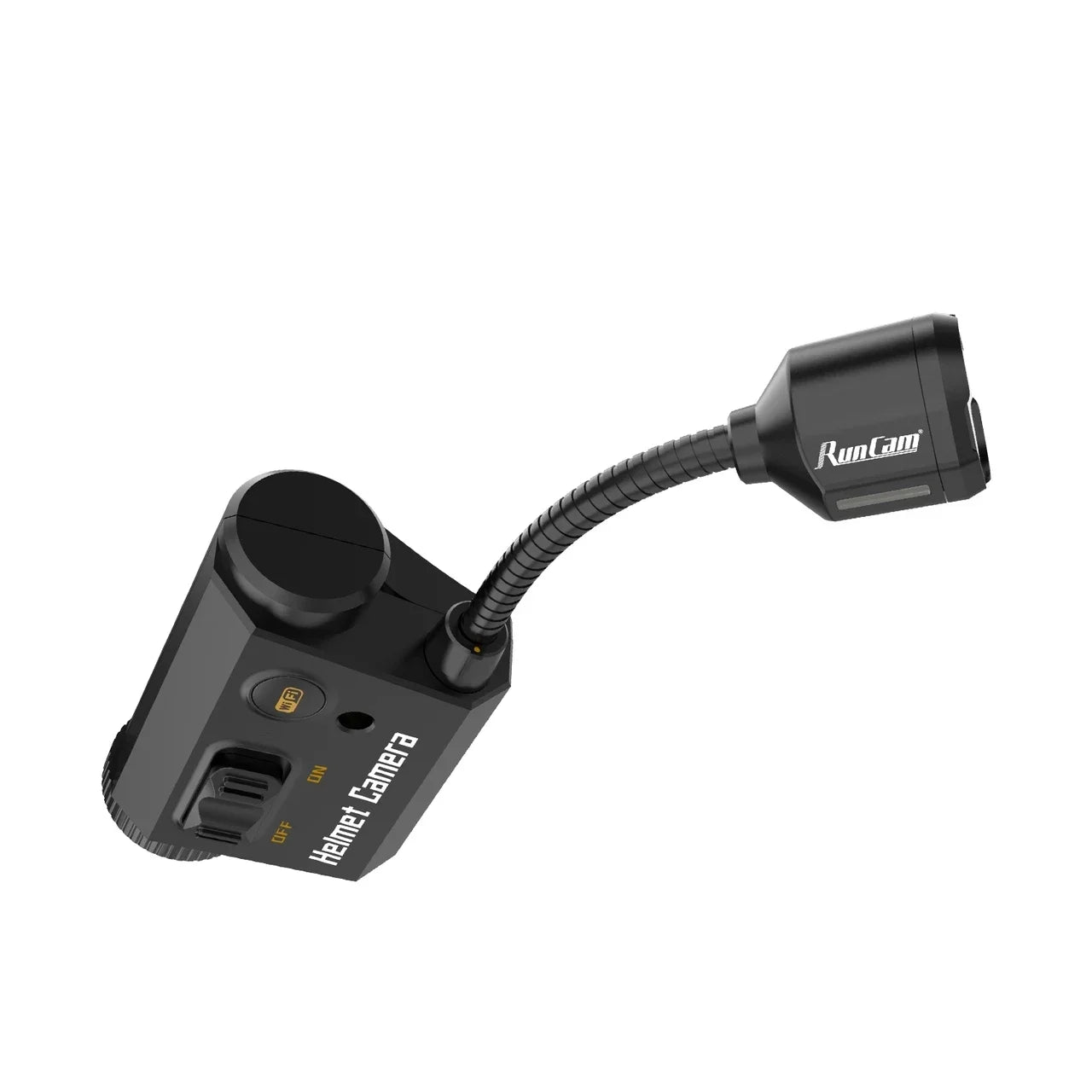 Helmet Face Mask Camera Built-in WiFi Black