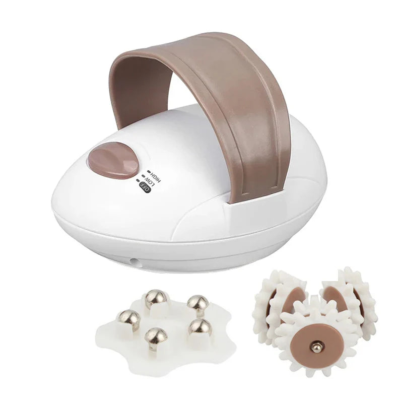 3D Electric Body Slimming Massager Anti-Cellulite Fat Burner White