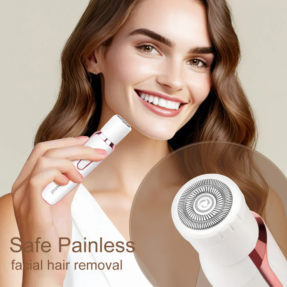 4 in 1 Electric Razor for Women Hair Trimmer White