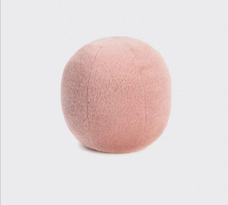 Ball Shaped Stuffed Plush Pillow