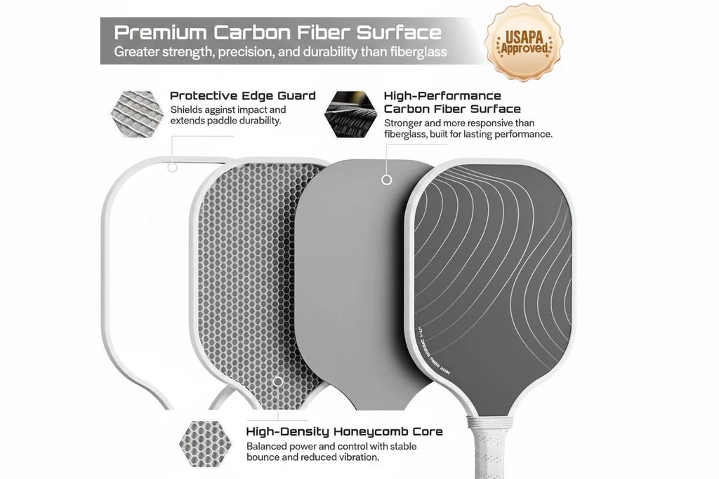 Carbon Fiber Pickleball Paddle