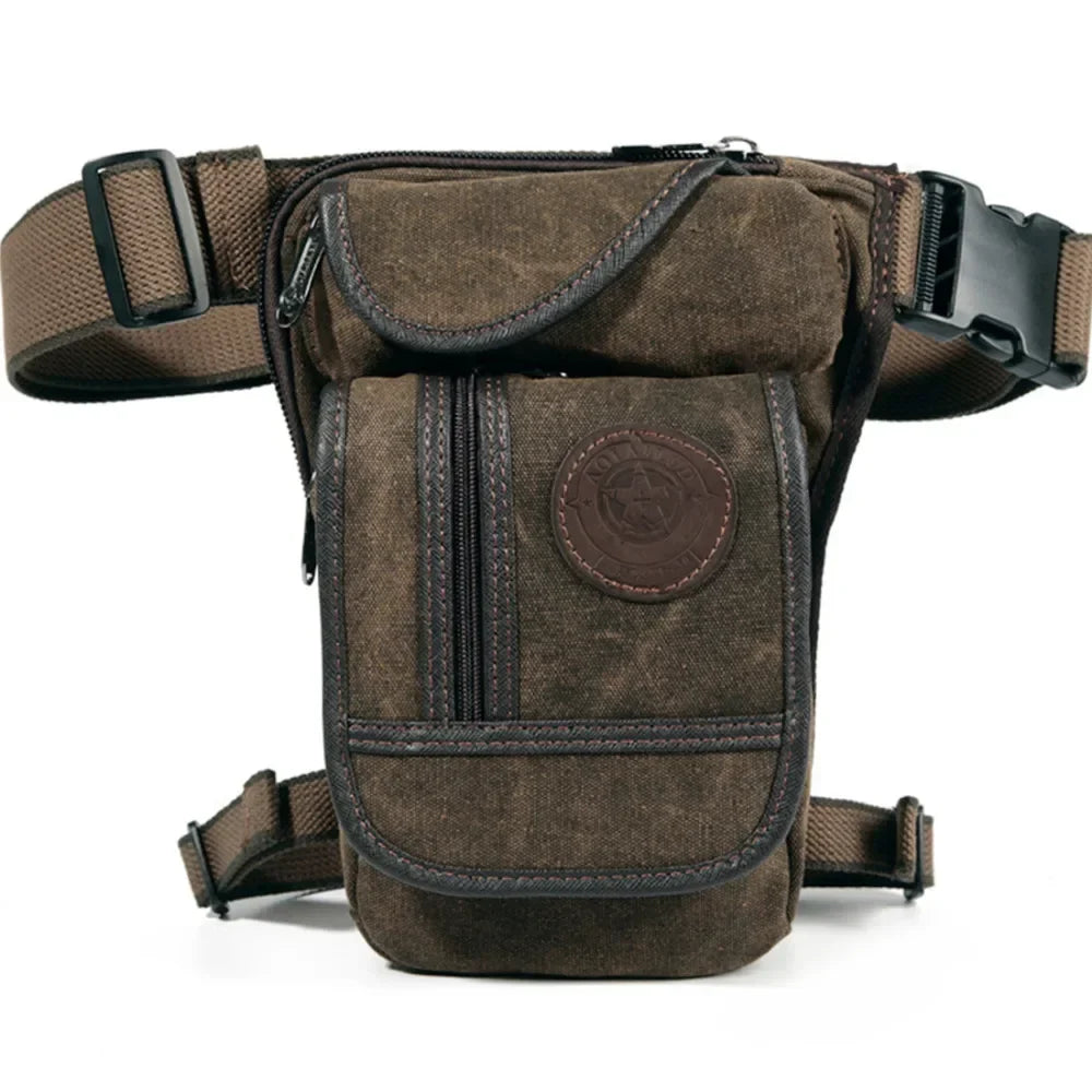 Canvas Drop Leg Utility Bag