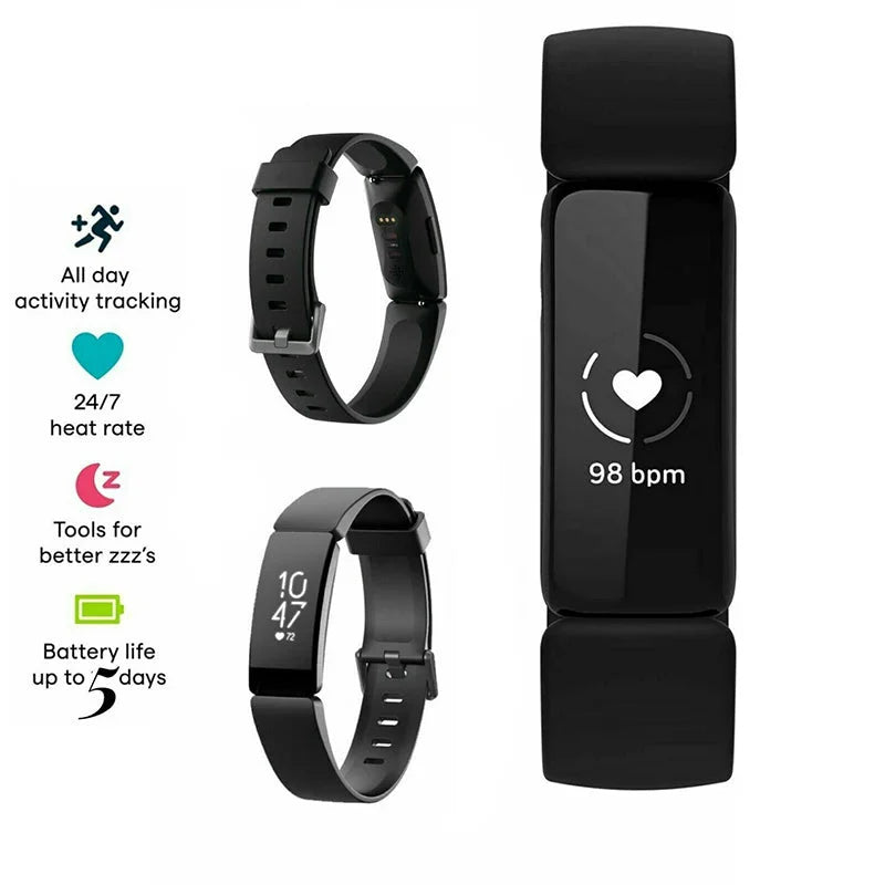 Health Fitness Smart Band Pack Black