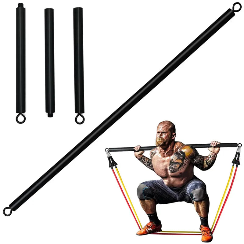 Resistance Band Bar – Portable Detachable Pilates Bar