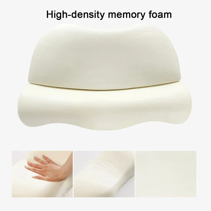 Orthopedic Memory Foam Cervical Pillow Therapy Cushion Dark Gray