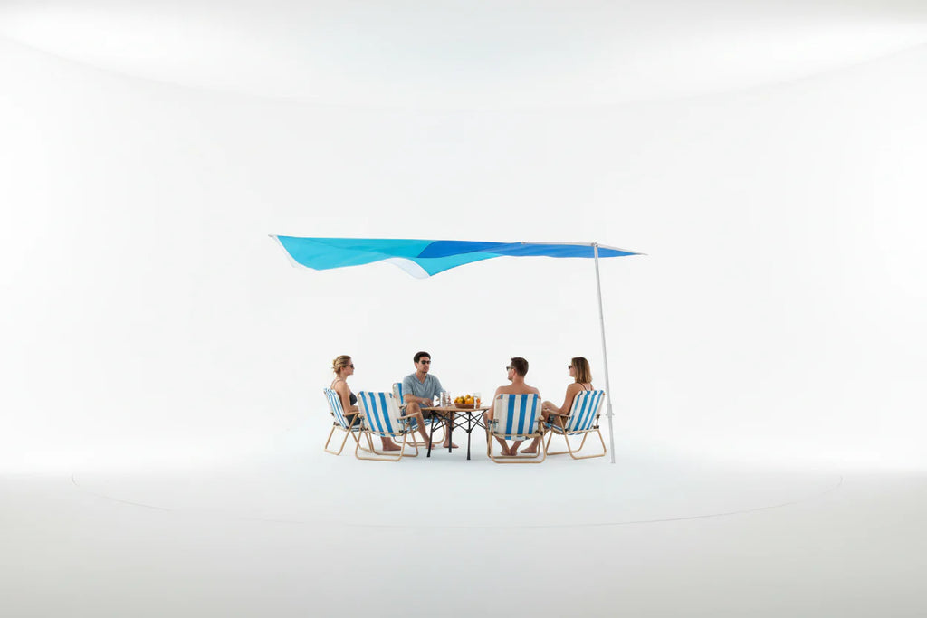 Lightweight Beach Canopy Sun Shelter – UPF 50+ UV Protection Portable Sun Shade for Camping & Picnics