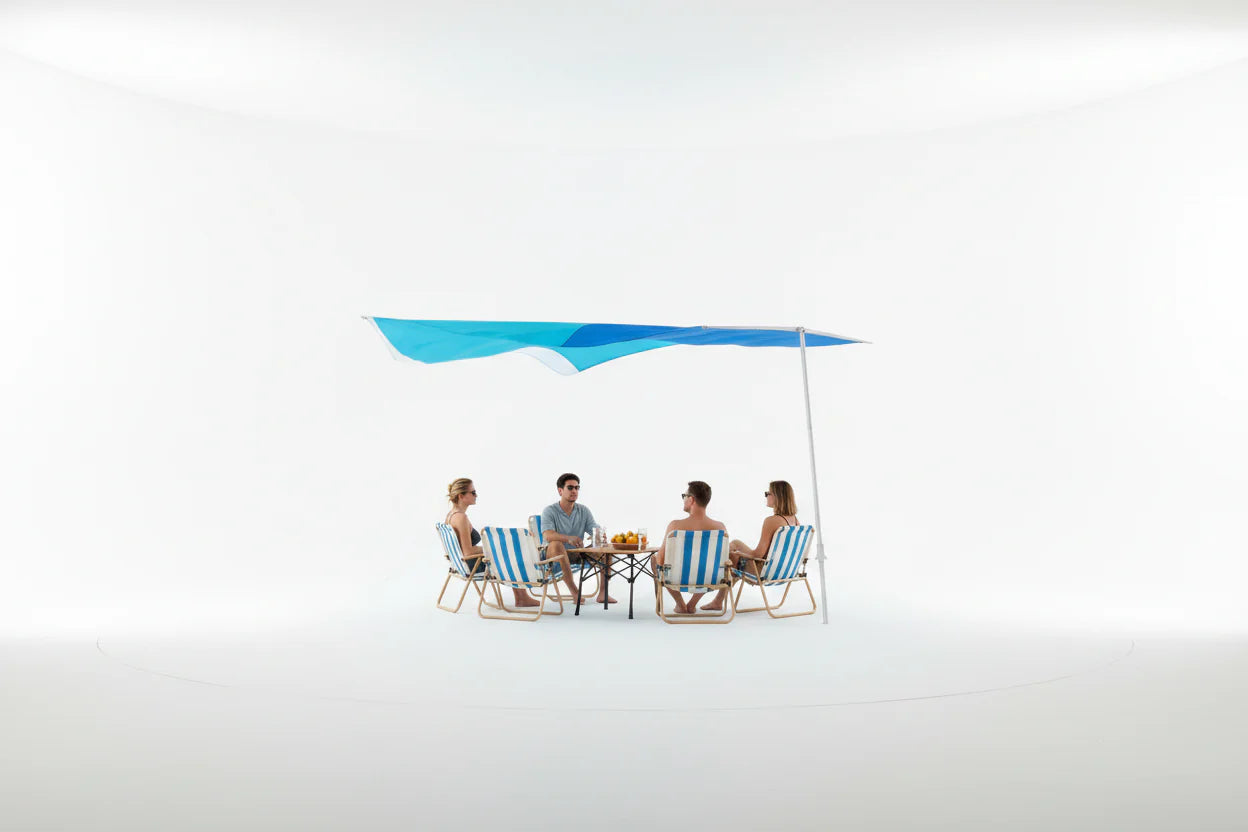 Lightweight Beach Canopy Sun Shelter – UPF 50+ UV Protection Portable Sun Shade for Camping & Picnics