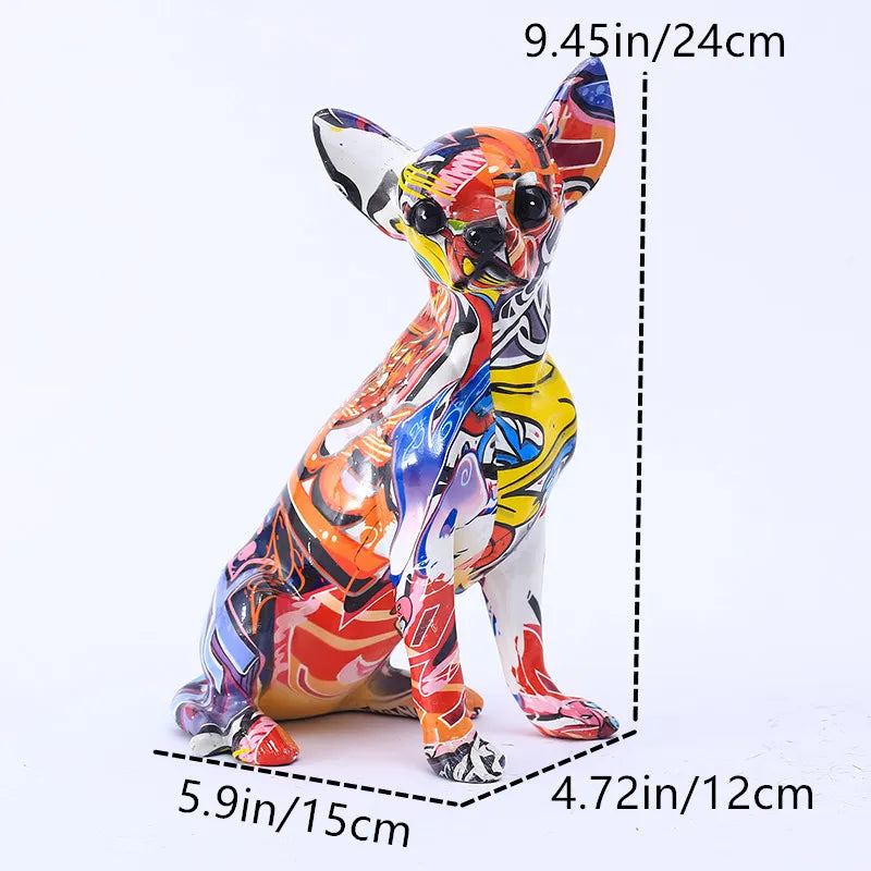 Modern Cute Graffiti Chihuahua