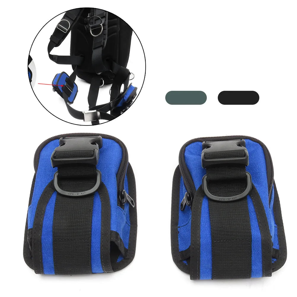 1 Pair Diving Diver Pocket Durable Scuba Gear Bag Holder