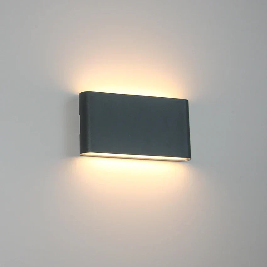 Elegant LED Outdoor Waterproof Wall Light - Stylish Porch Lighting Fixture