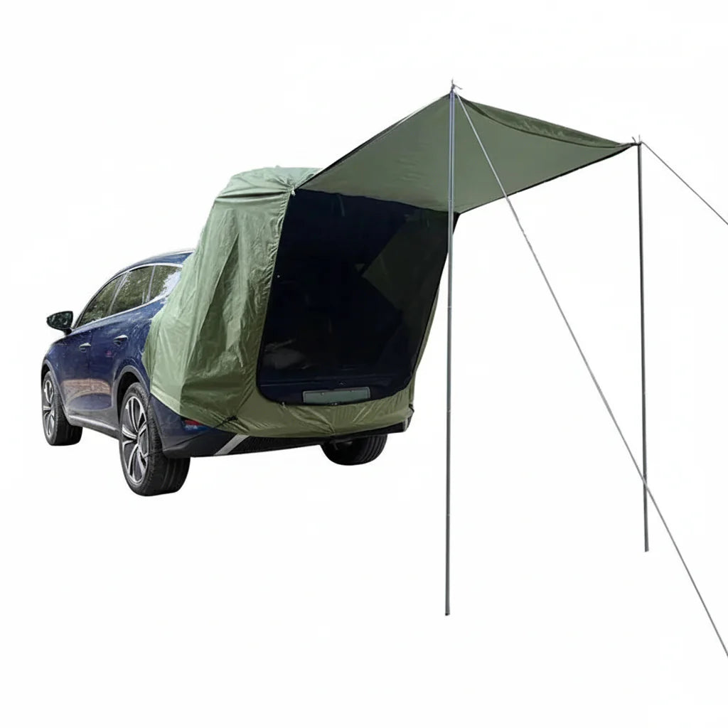 Outdoor Car Rear Tent with Canopy