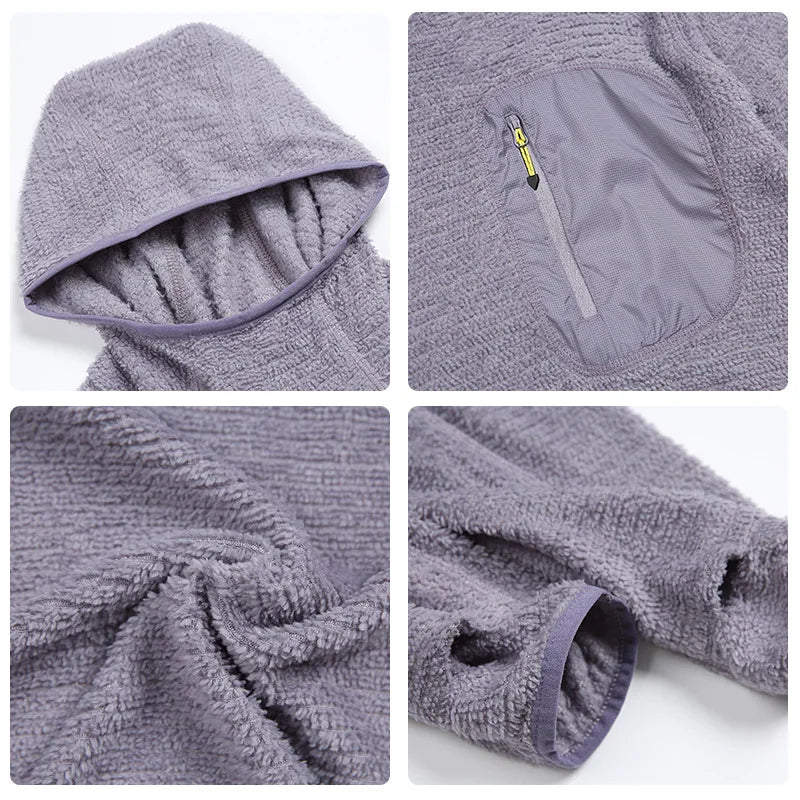 Thermal Hoodie Ultra-Light Breathable Techwear Mid-Layer