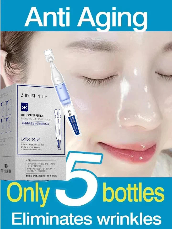 Blue Copper Peptide Lifting Serum - Astaxanthin Anti-Aging Essence