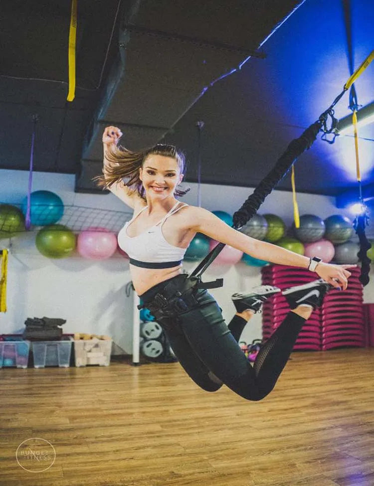 Bungee Dance Workout Pull Rope Exercise Equipment