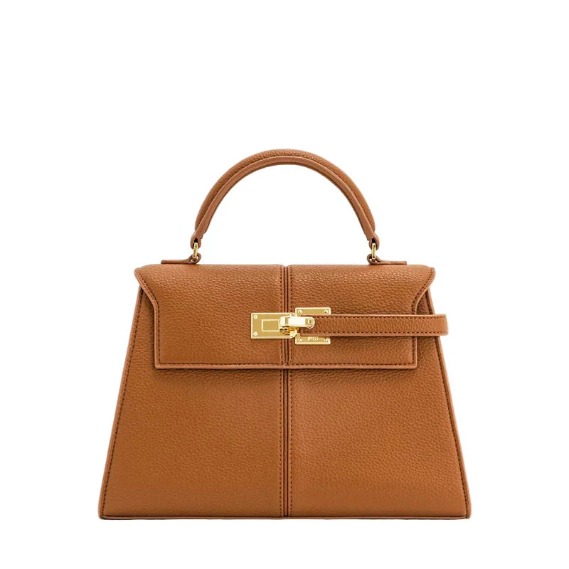 Womens Handbag Crossbody Bag (Brown)
