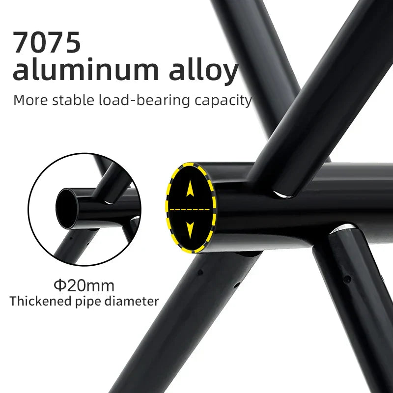Outdoor Portable Folding Stool Aluminum Alloy