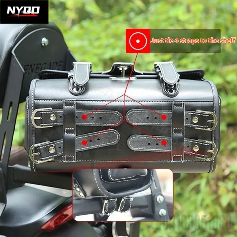Waterproof Motorcycle Saddle Storage Bag