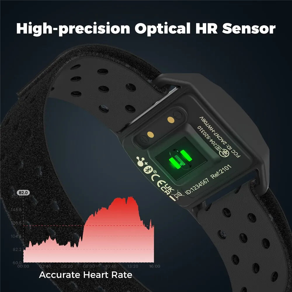Heart Rate Optical Fitness Monitor Black