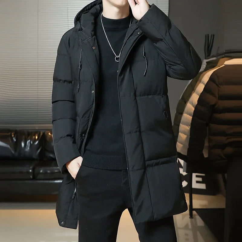Winter Extreme Cold White Duck Down Parka