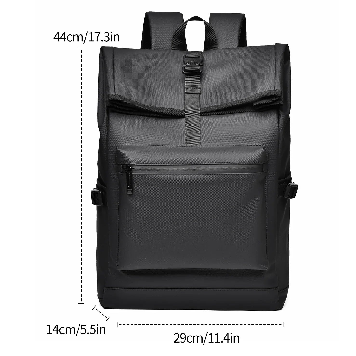Wear-Resistant Laptop Backpack Black
