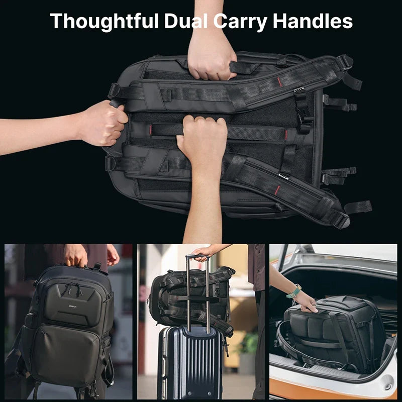 35L Hardshell Camera Backpack Black
