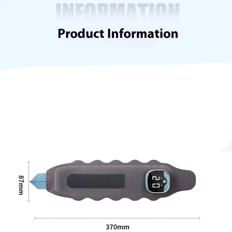 Electric Heating Wrist Massager with 9-Gear Grey