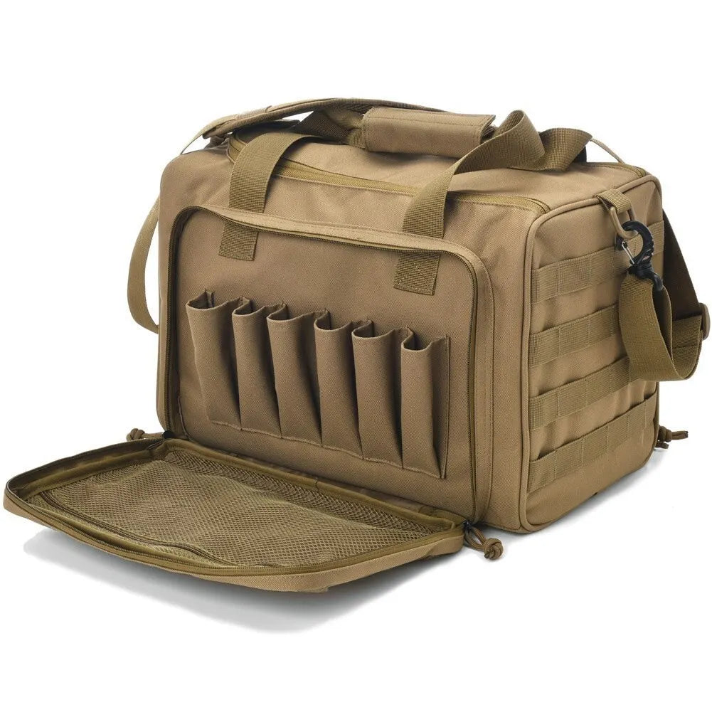 MOLLE Storage Bag Outdoor Shoulder Pack Khaki