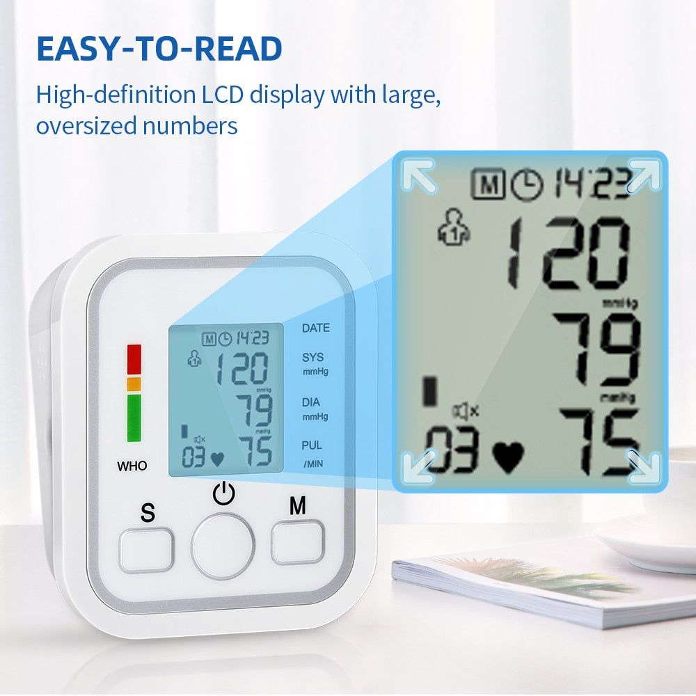 Automatic Digital Blood Pressure Monitor