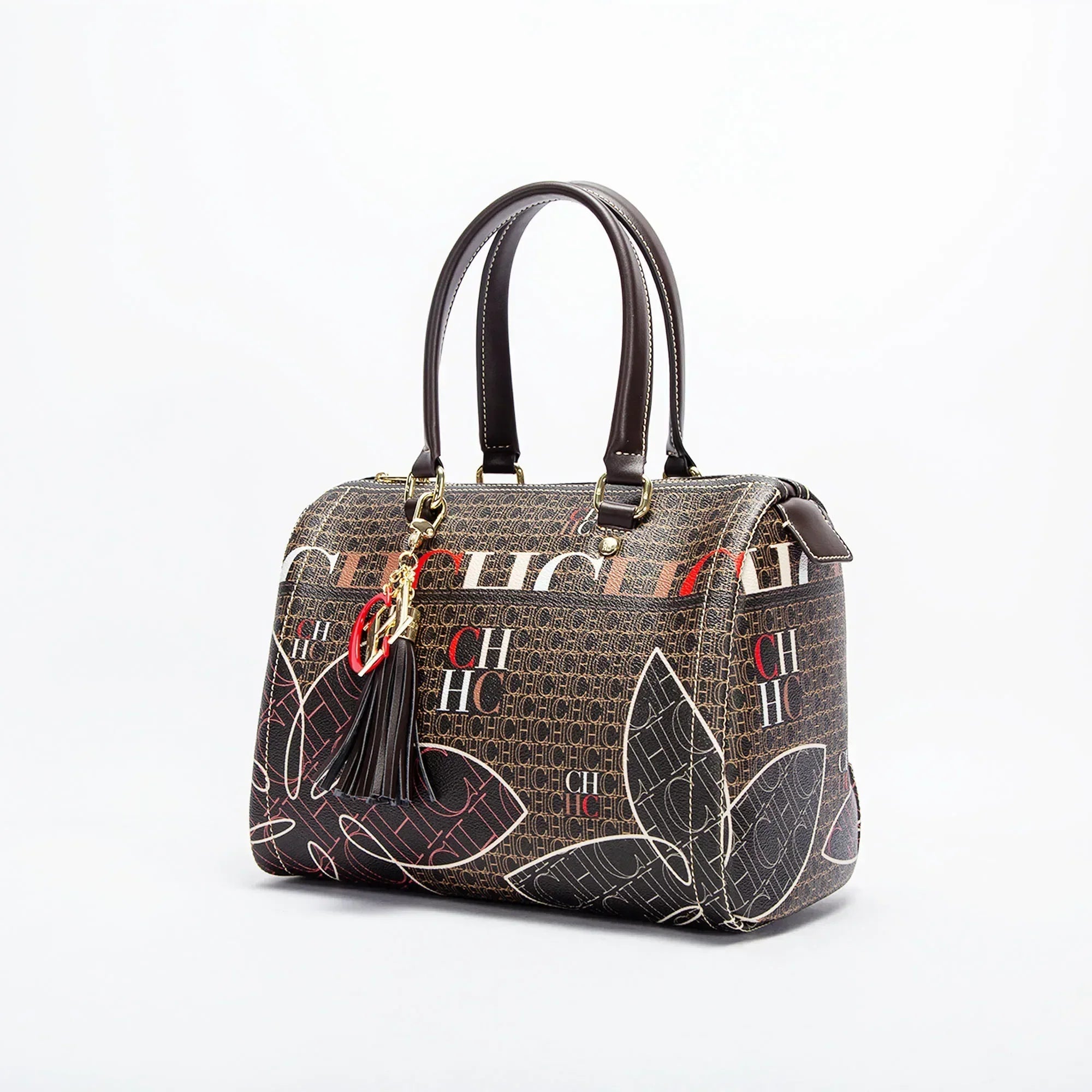 Ladies Bucket Bag Large Capacity Floral Handbag