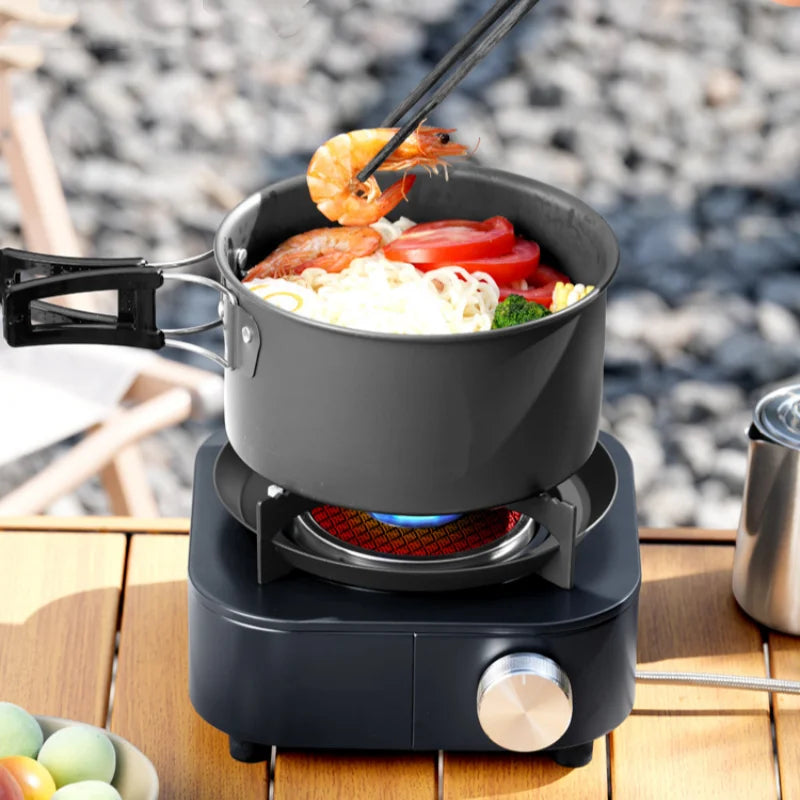 Portable Camping Gas Stove – Windproof Outdoor Picnic Cooker