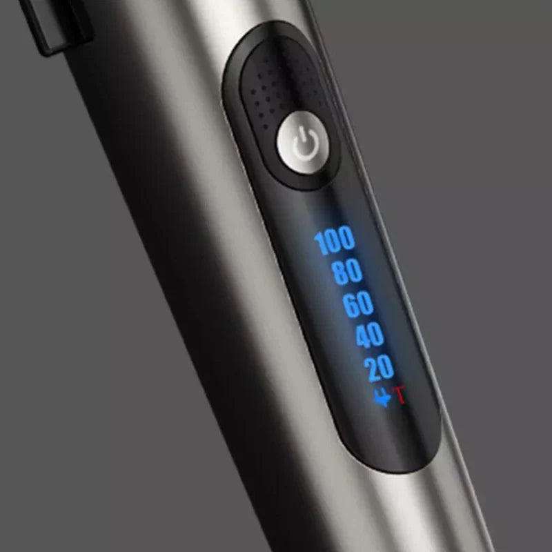 Electric Hair Clipper Variable Speed Barber Trimmer Grey