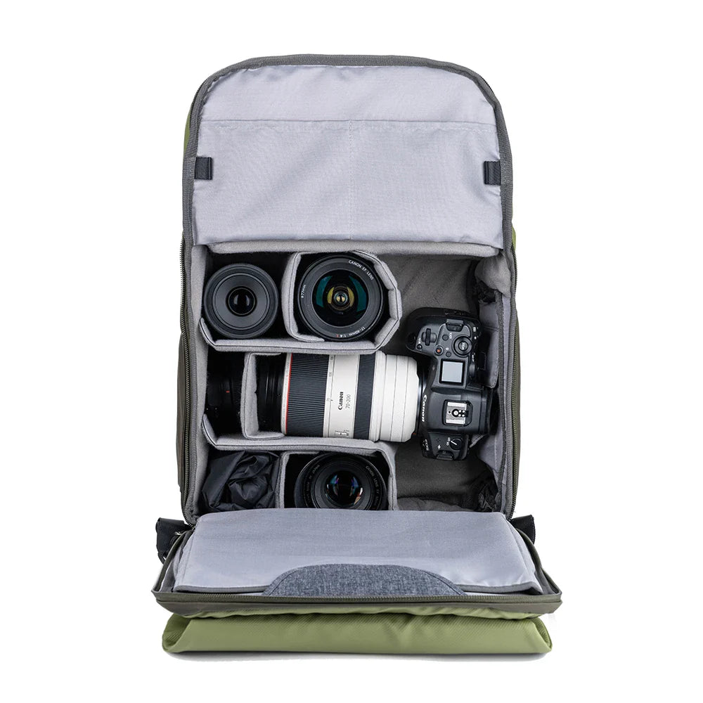 20L Professional Camera Backpack Green