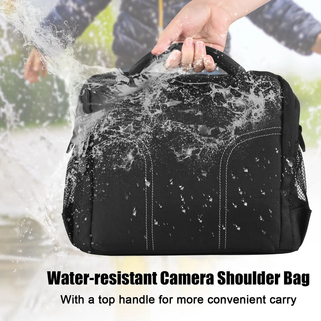 Camera Shoulder Bag Travel Case Black