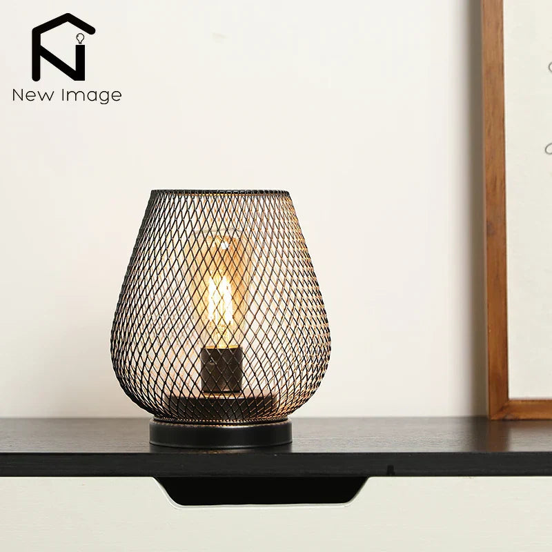 Cordless Metal Candle Holder: Nordic Elegance for Home Decor