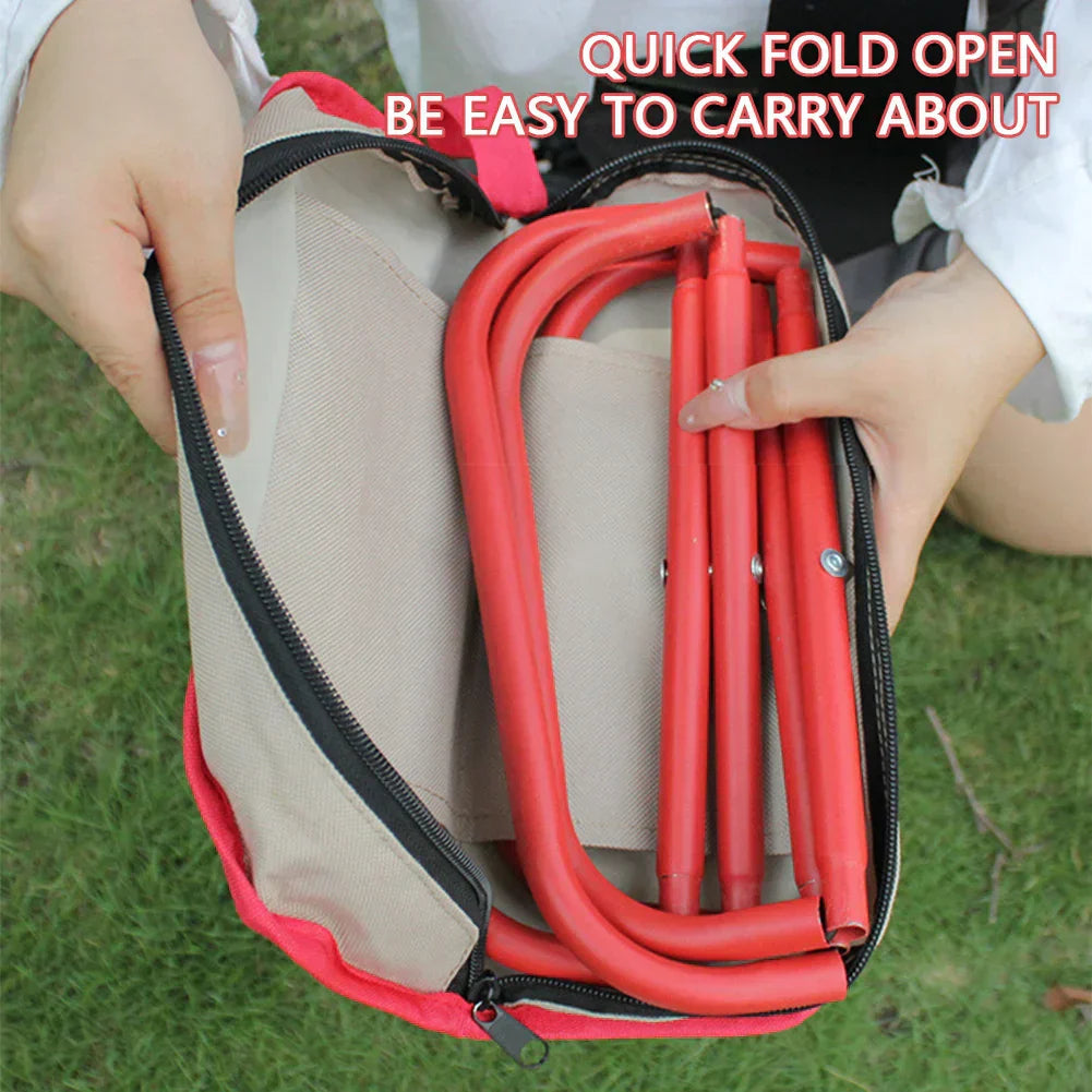 Folding Camping Stool with Bag